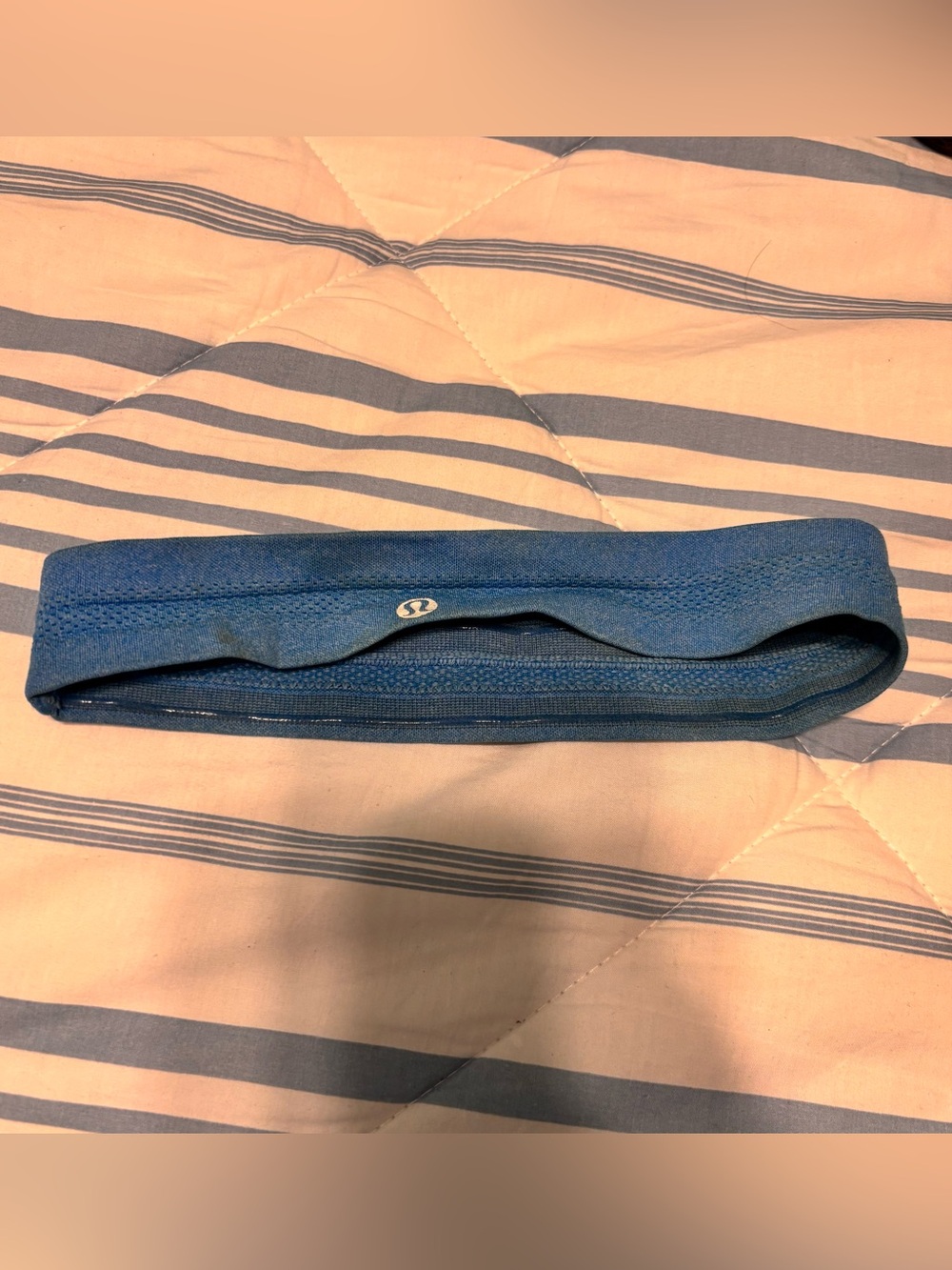 lululemon athletica Blue Stretch Workout Headband
